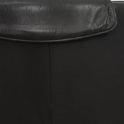 DS-23 leather lounge wing chair by Franz Josef Schulte for De Sede,1980
