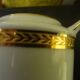 Bernardaud Limoges jug gilded with fine gold