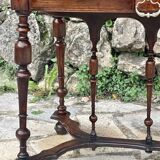 Louis XIII Style Walnut Writing Table, 19th Century