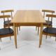 Ensemble de salle à manger Alan Fuchs rare des années 1960 par ULUV, Tchécoslovaquie