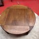 Table basse ronde brutaliste primitif