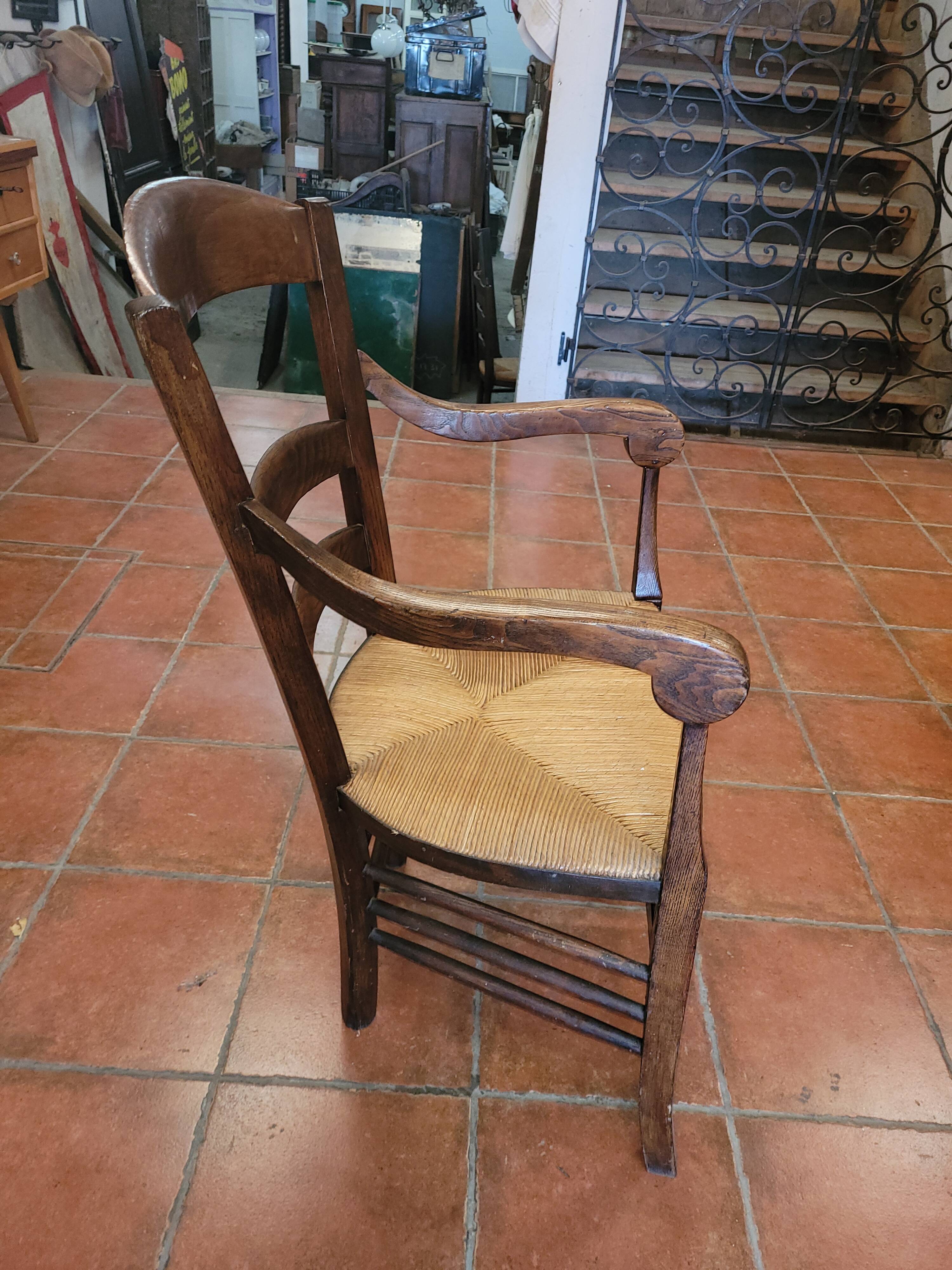 Louis Philippe antique glitter armchair