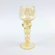 Verres à vin en verre soufflé à la main de Roemer, Allemagne, années 1900