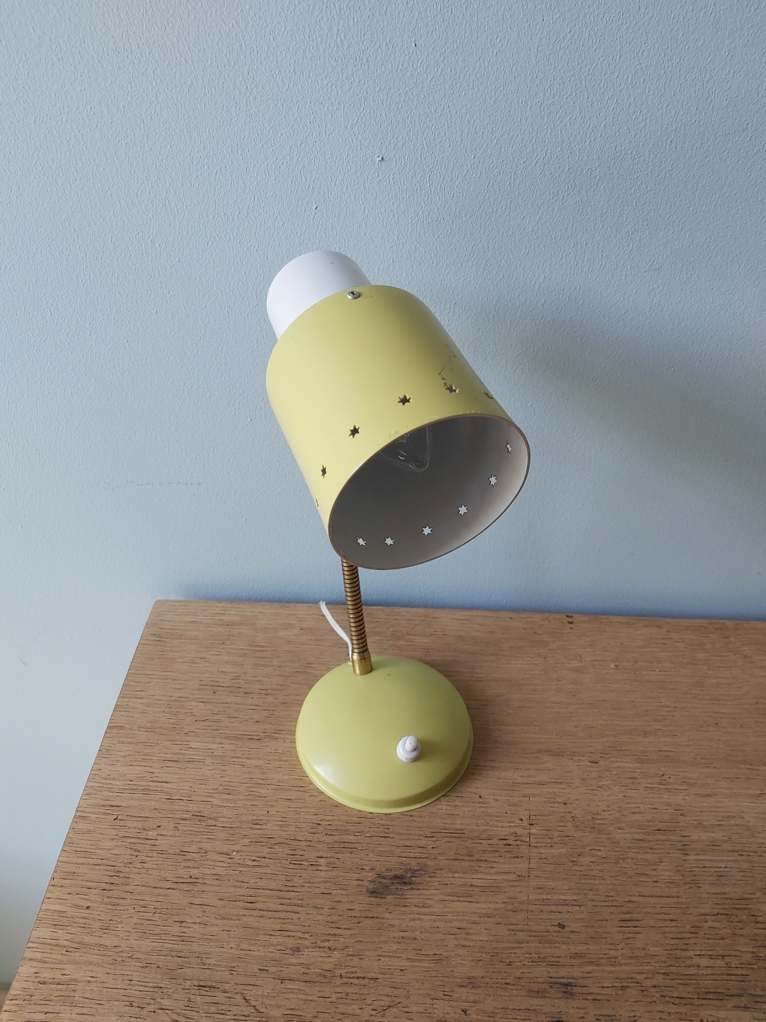 Lampe vintage, design italien, années 50