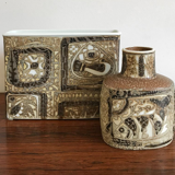 Ceramic vases by Nils Thorsson for Royal Copenhagen Denmark 1960s