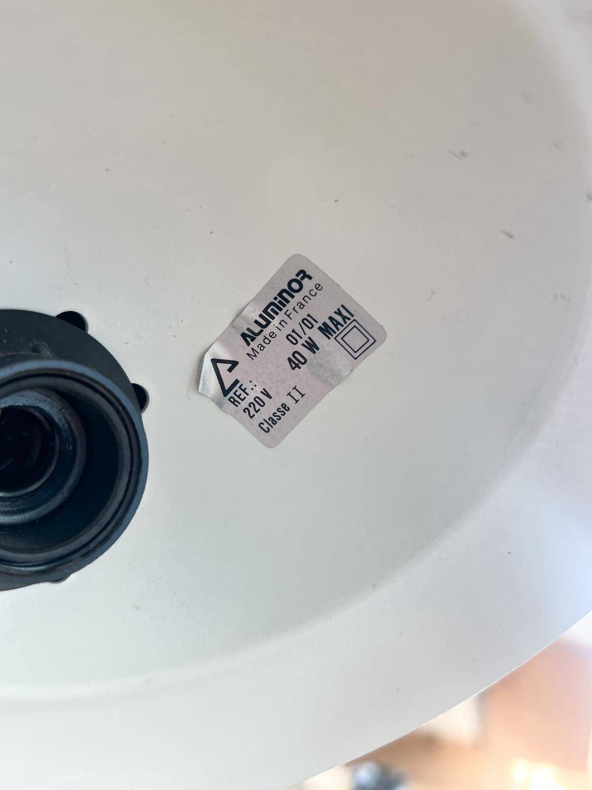 Aluminor desk lamp, 1980s