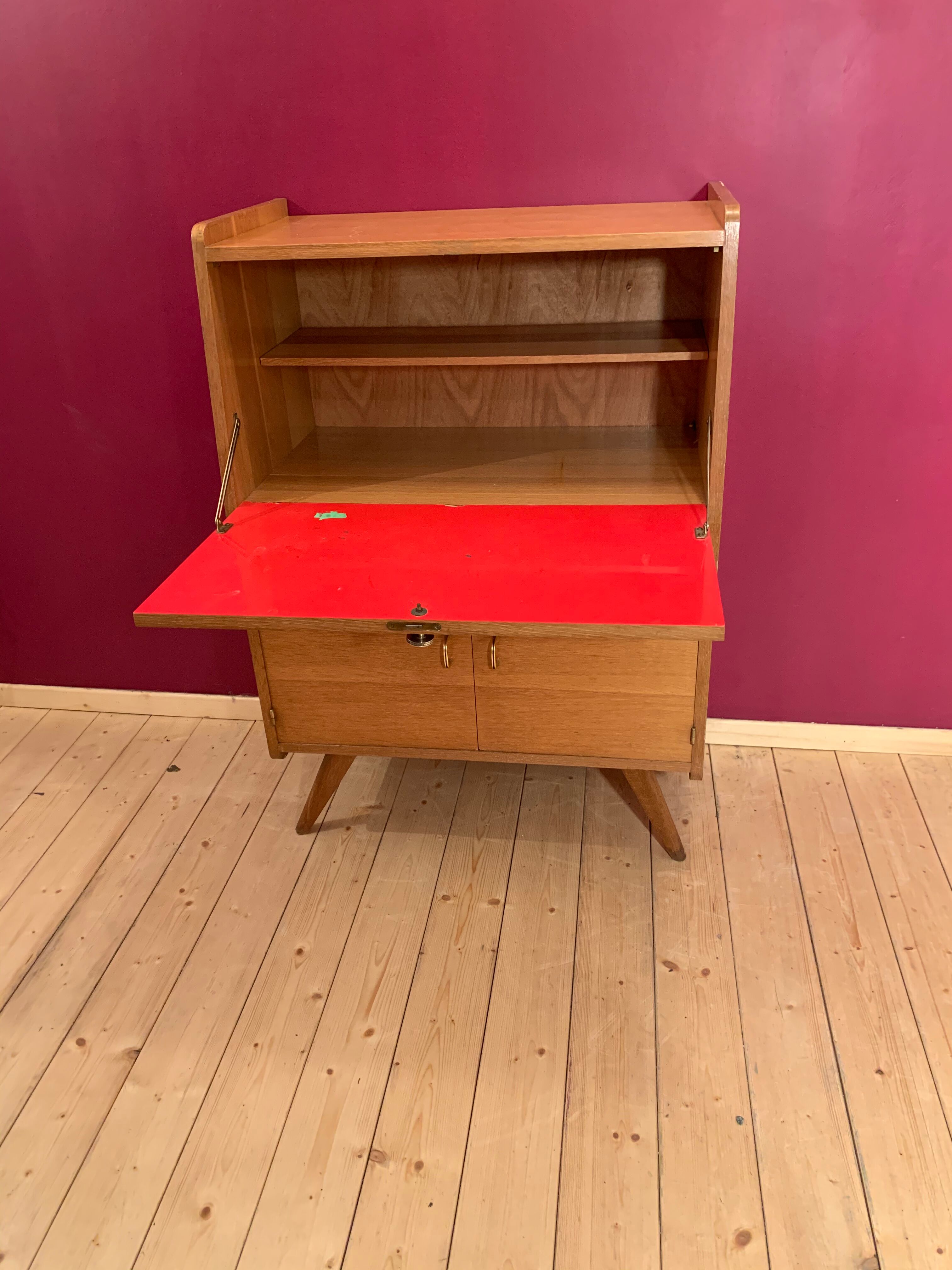 Bureau secrétaire vintage