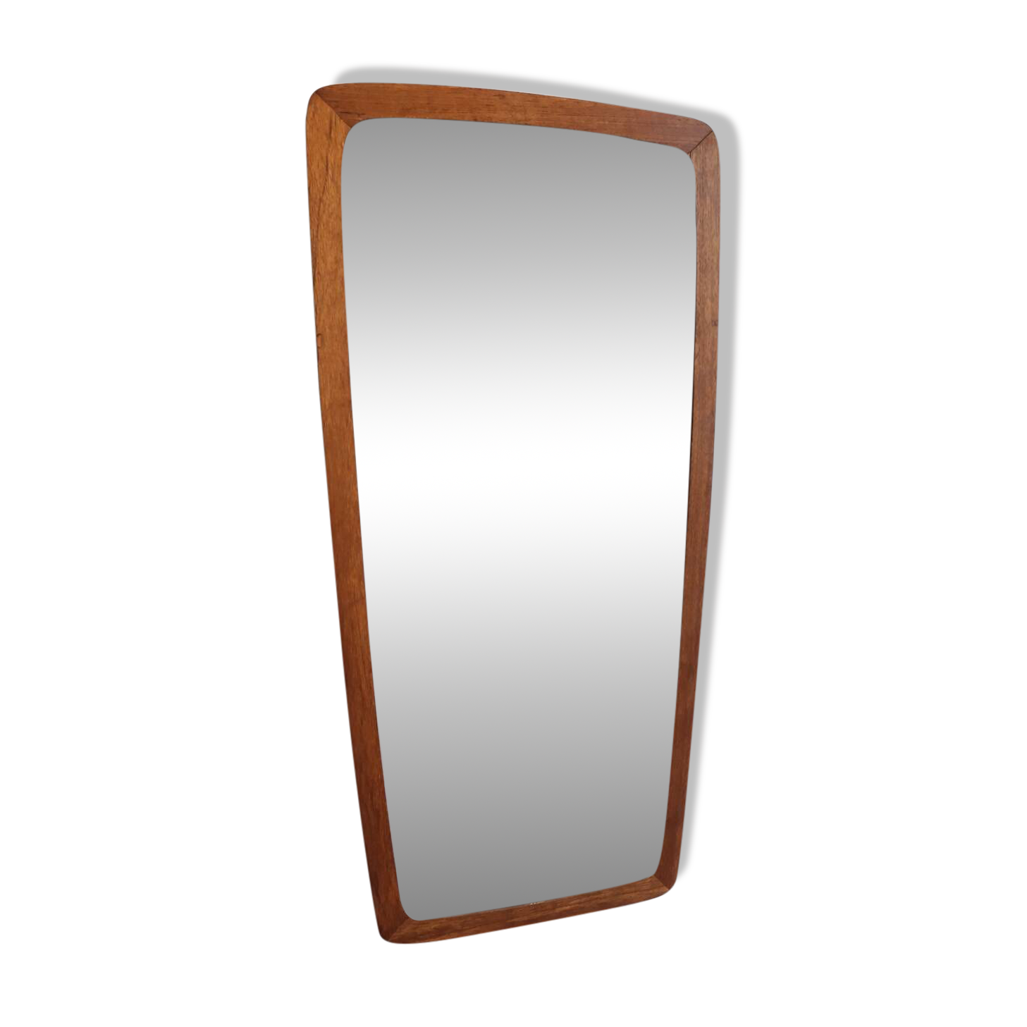 Danish teak mirror