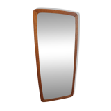 Danish teak mirror