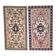 Lot de 2 tapis turcs vintage faits main