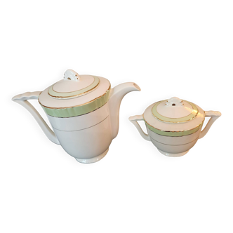 Coffee maker and sugar bowl set