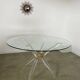 Venice model round dining table from Madelia by Paris Altuglas foot