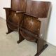 Vintage two-seat cinema bench from ton, 1960s