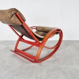 Sgarsul Rocking Chair by Gae Aulenti for Poltronova, 1960s