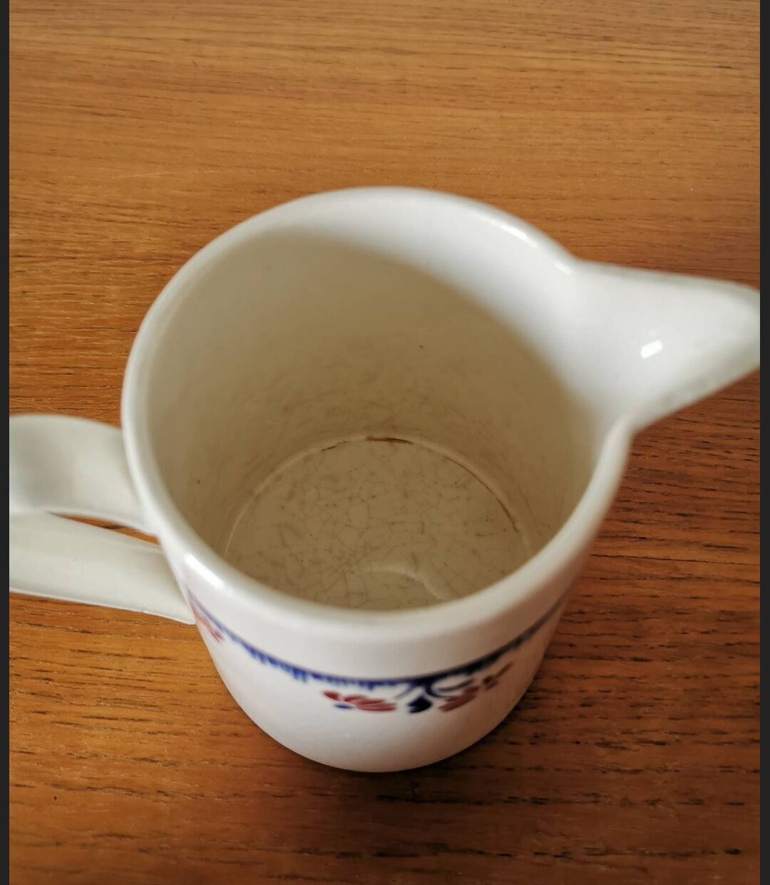 Badonviller earthenware milk jug