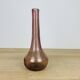 Vase soliflore verre bullé Biot violet