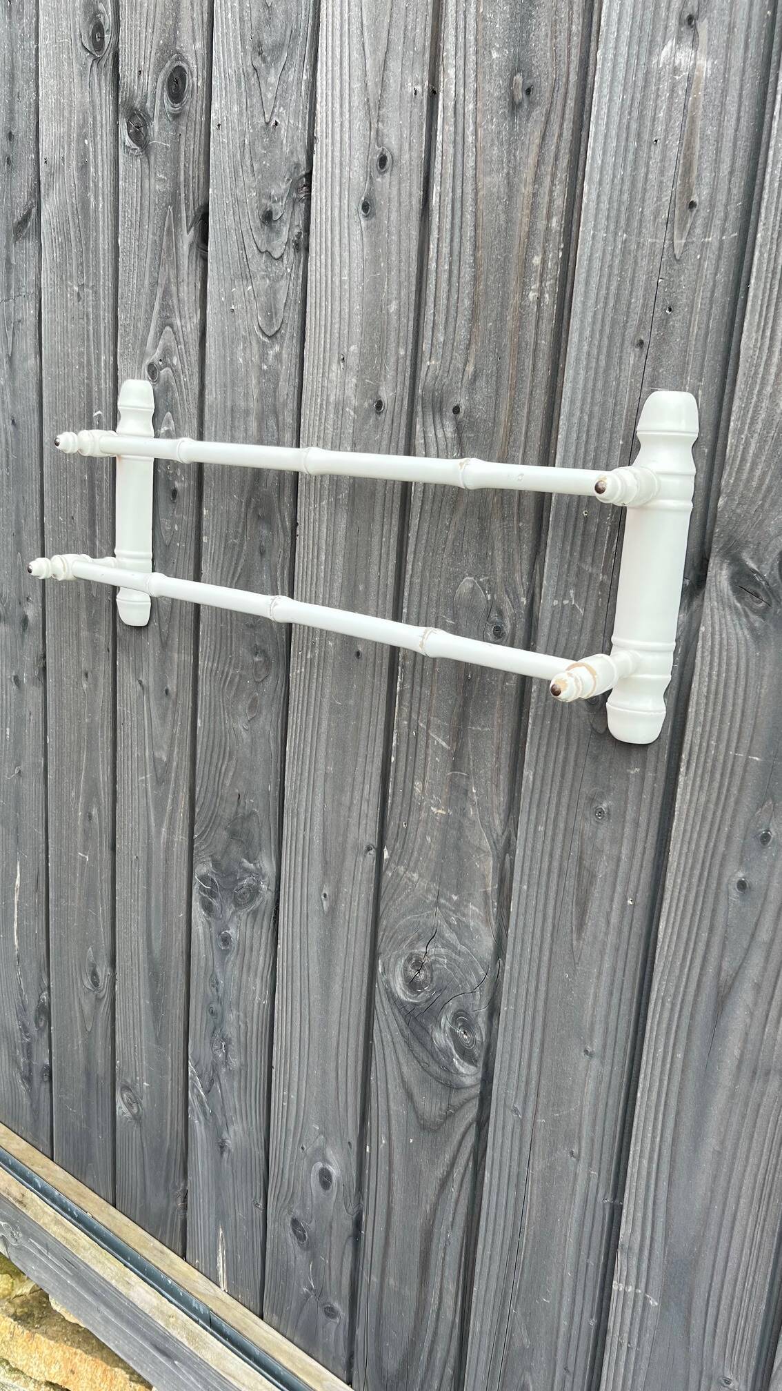 Vintage wooden napkin holder