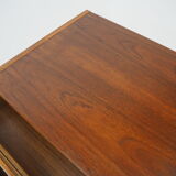 1960 Rare Teak and Oak Chest of Drawers by Krasna Jizba ,Czechoslovakia