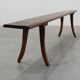 Large wabi sabi style bench with beautiful patina, Japan 19th century