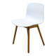 HAY brand ACC12 white plastic chair