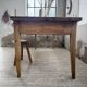 Pine and oak farmhouse table with multiple drawers, communal type, 240cm.