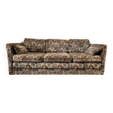 Vintage three-seater folding sofa bed