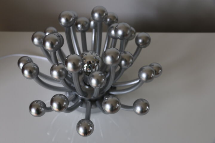 Applique/lampe Pistillino Valenti argentée