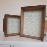 Tiroirs vintage en bois