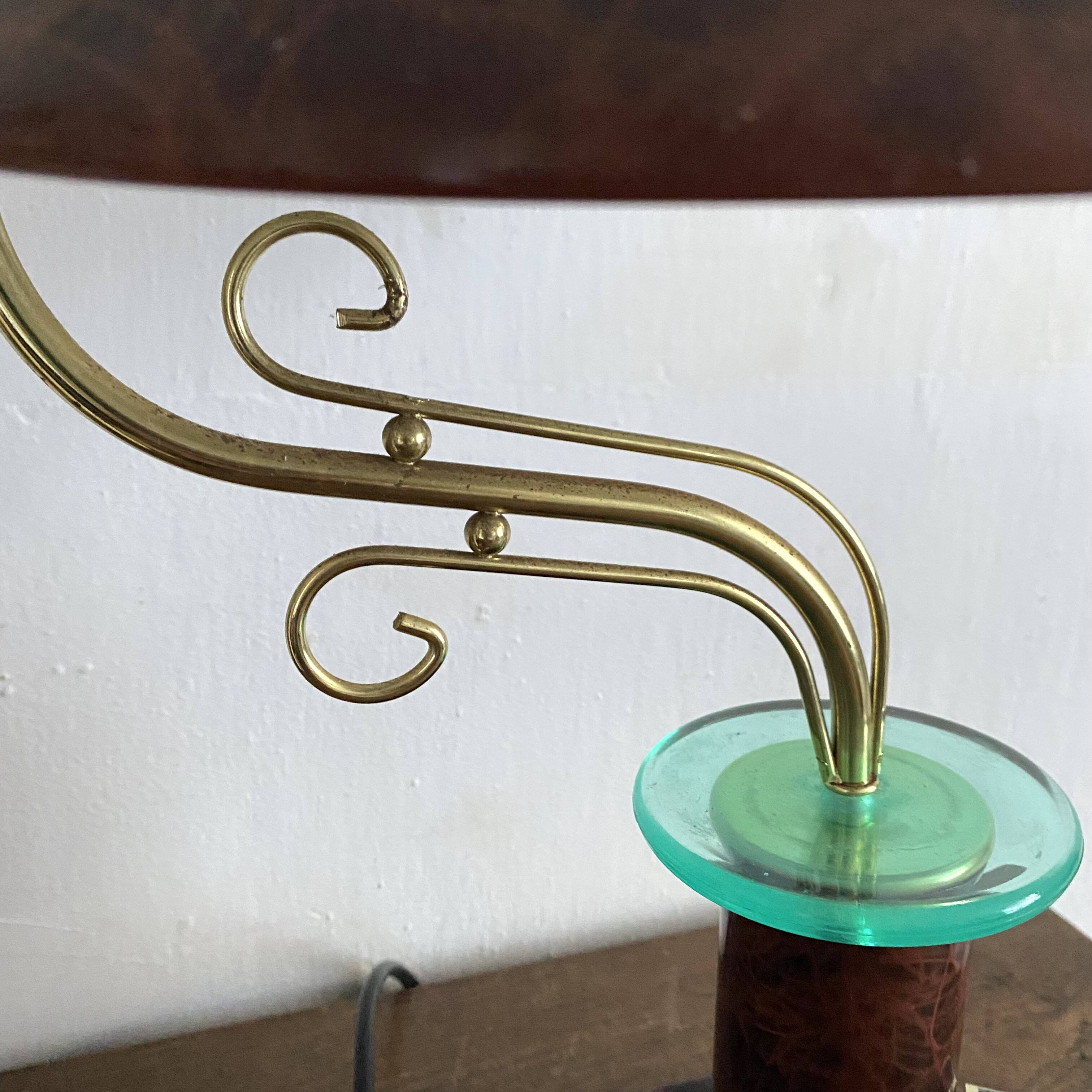 Vintage 80s mushroom lamp