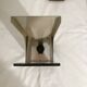Pair of metal and plexiglass sconces 1970