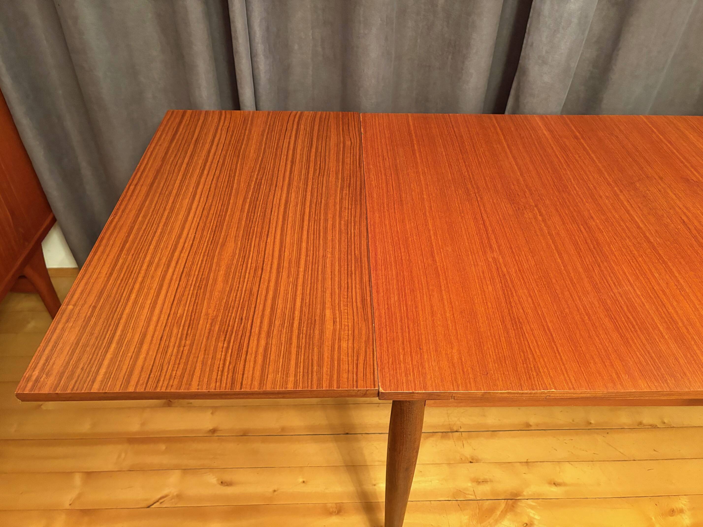 Large teak table from Lübke, Germany, 1960s