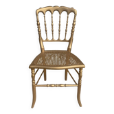 Chaise dorée Napoléon III