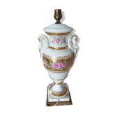 Piètement de lampe porcelaine de Paris