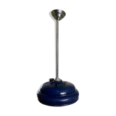 Suspension émaillée bleue