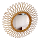 Rattan sun mirror – 50s/60s