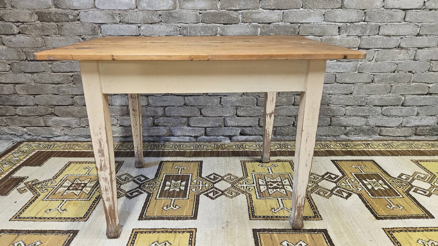 Small vintage farmhouse table