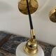 Pair of vintage wall lamps in electrified glass to nine
