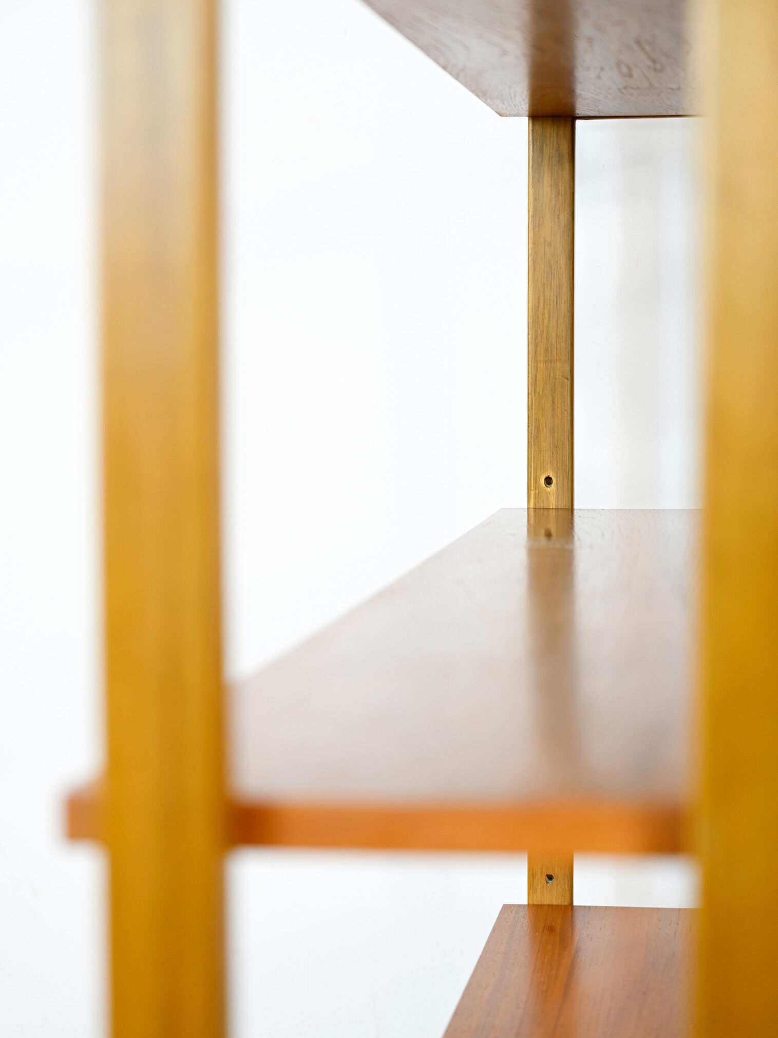 Sideboard bookcase with pull-out desk
