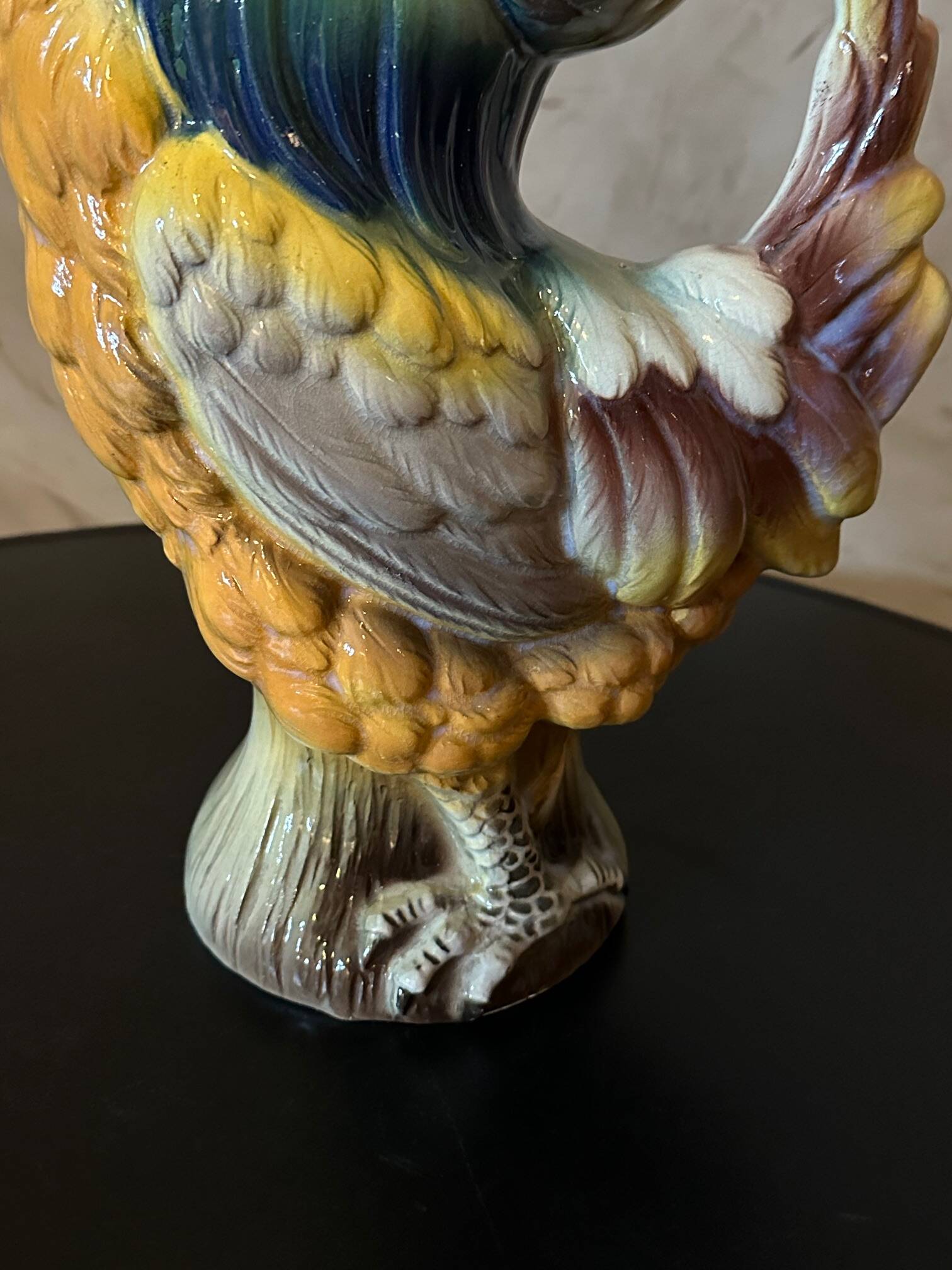 Rooster pitcher in slip