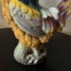 Pichet coq en barbotine