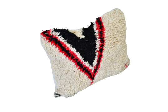 Colorful Moroccan carpet pillow 47x37cm