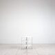 Early Demetrio 45 coffee stacking tables fiberglass by Vico Magistretti for Artemide