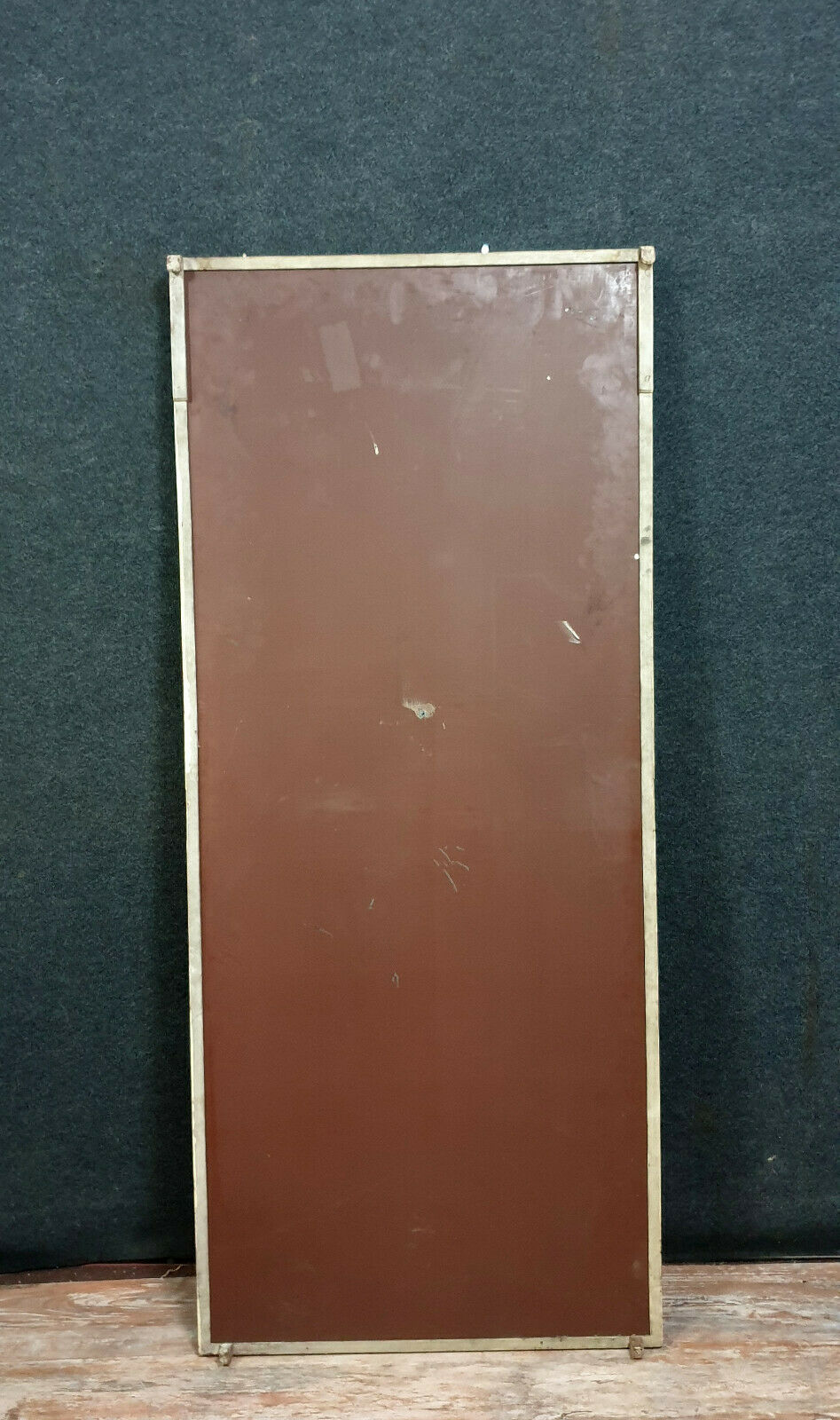 Rare store furniture triptych mirror of the 40s iron 140x160cm