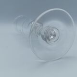 Set of 6 monogrammed champagne flutes