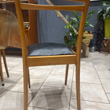 Vintage Scandinavian set – extendable table & 6 chairs