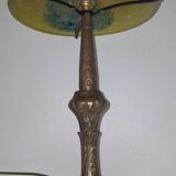 Art Nouveau style lamp 1950 Paris Star Trade Mark and glass paste