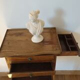 Bedside table with secret drawer