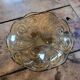 Amber glass bowl — 1970s
