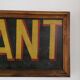 Restaurant sign