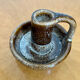 Vintage ceramic stoneware candle holder 1950
